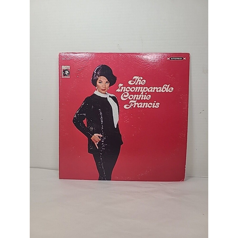Vintage The Incomparable Connie Francis Album 1967 Record
